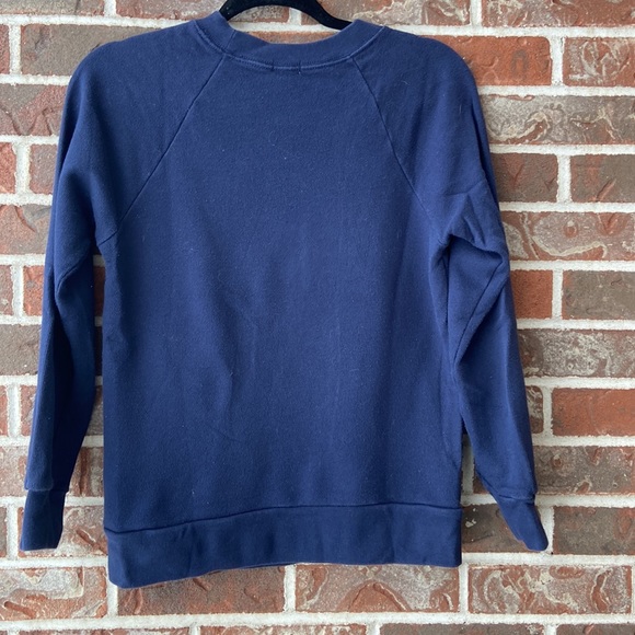 J Crew crewneck sweater with gold elephant - Picture 4 of 5